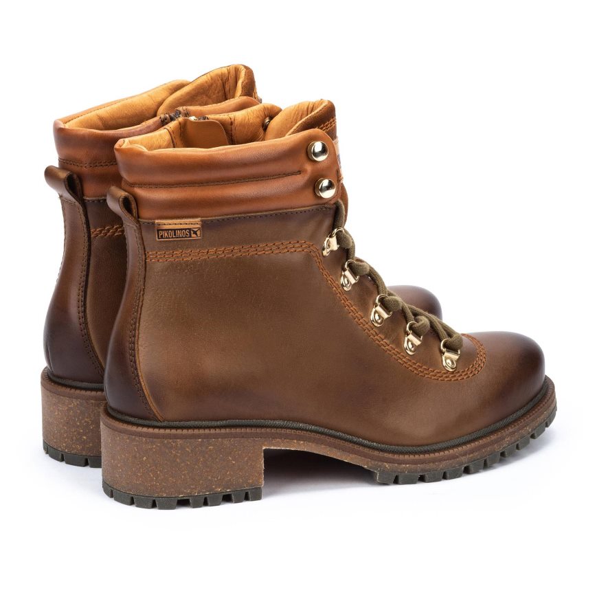 Women's Pikolinos ASPE Ankle Boots Brown | NZ NQA0923